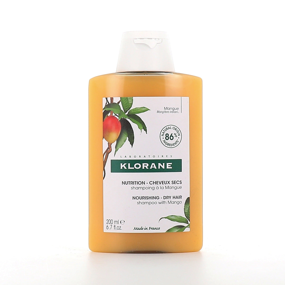 KLORANE AL MANGO nourishing shampoo for dry hair 200 ml