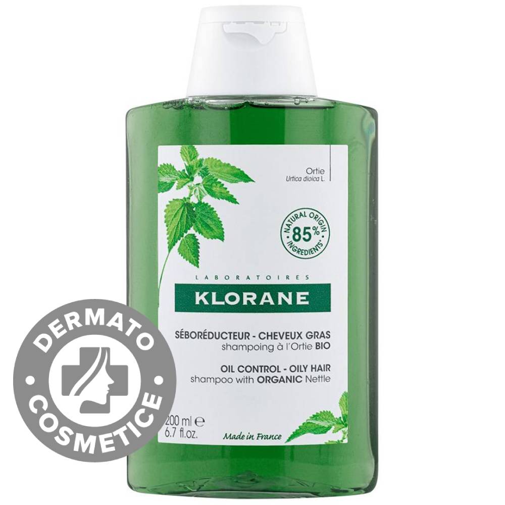 KLORANE A LA ORTIGA BIO champú seborregulador cabello graso 200 ml