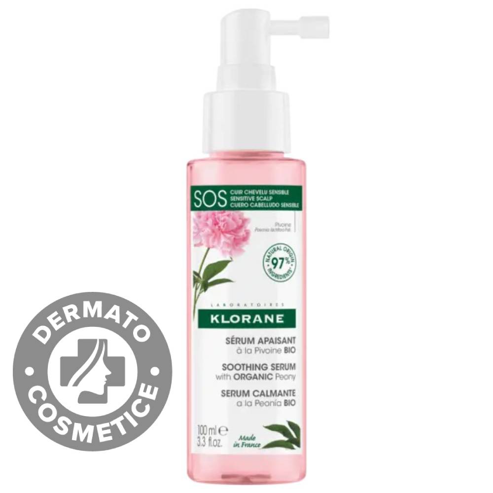 KLORANE A LA PEONÍA BIO calming serum SOS 65 ml