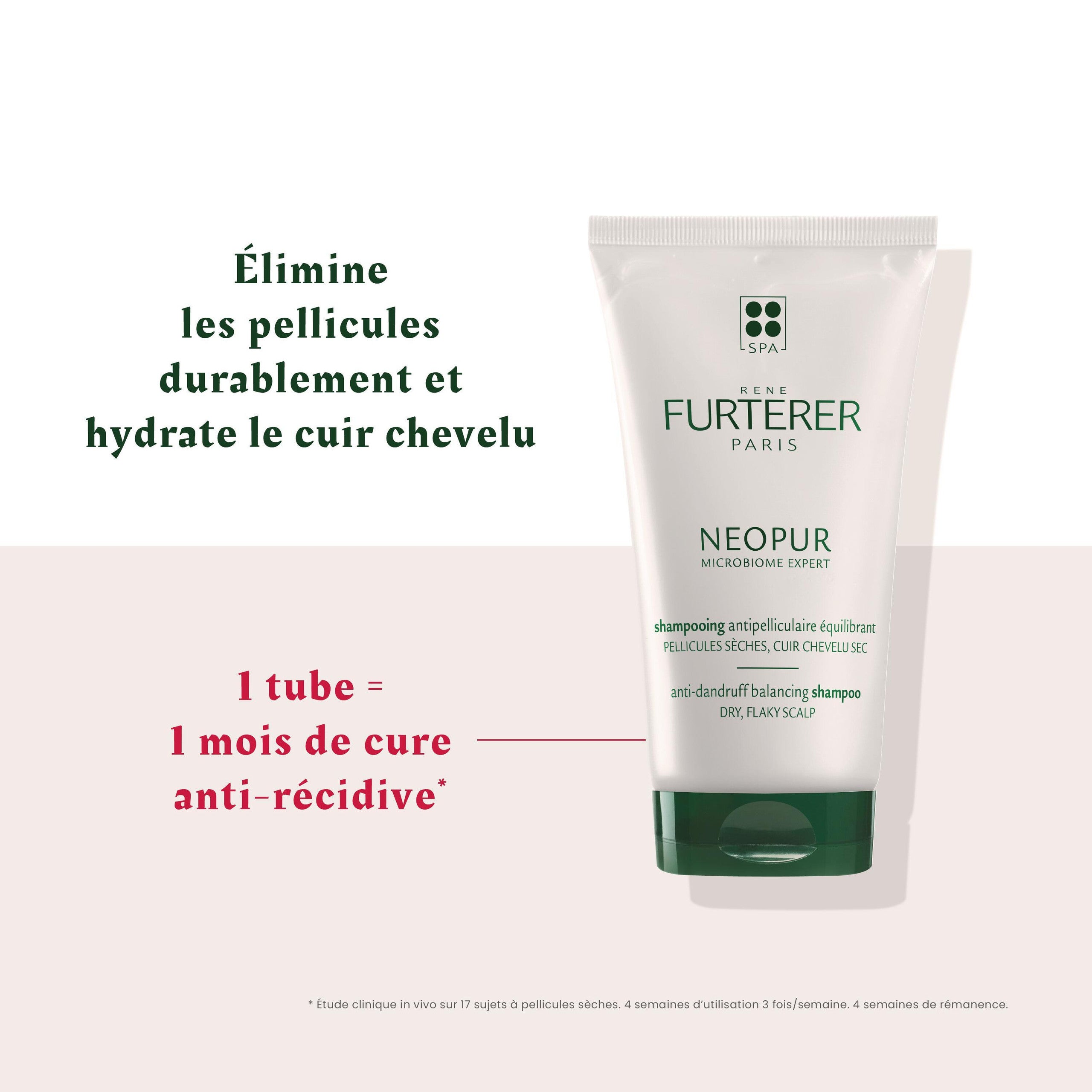 RENE FURTERER NEOPUR MICROBIOME EXPERT champú anticaspa seca 150 ml