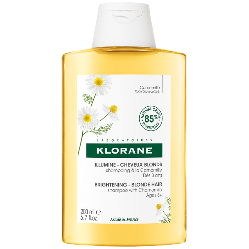 KLORANE A LA CAMOMILE illuminating shampoo blonde highlights 200 ml