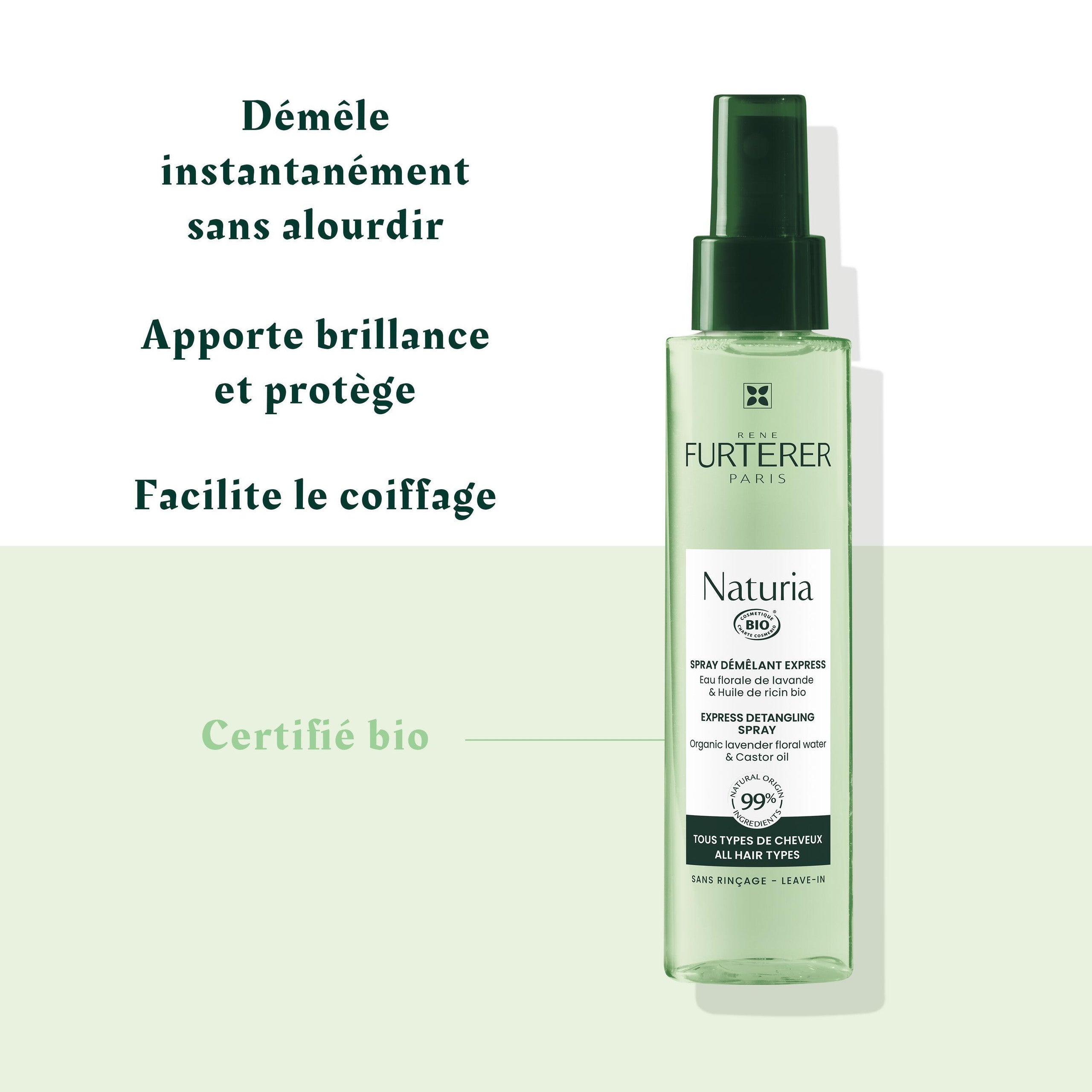RENE FURTERER NATURIA extra soft detangling spray 200 ml