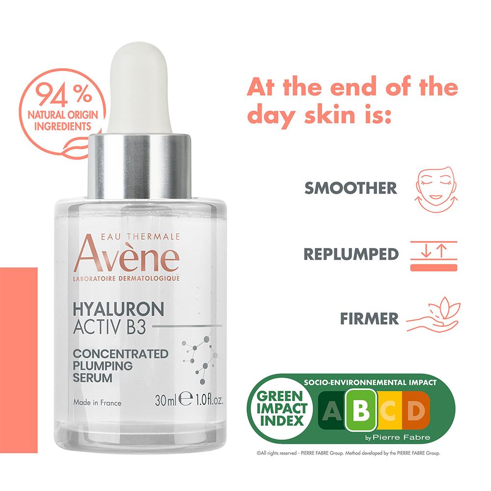 AVÈNE HYALURON ACTIV B3 sérum concentrado voluminizador 30 ml