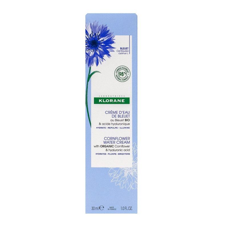 KLORANE BIO Cornflower &amp; HYALURONIC ACID gel-cream face and eyes 30 ml