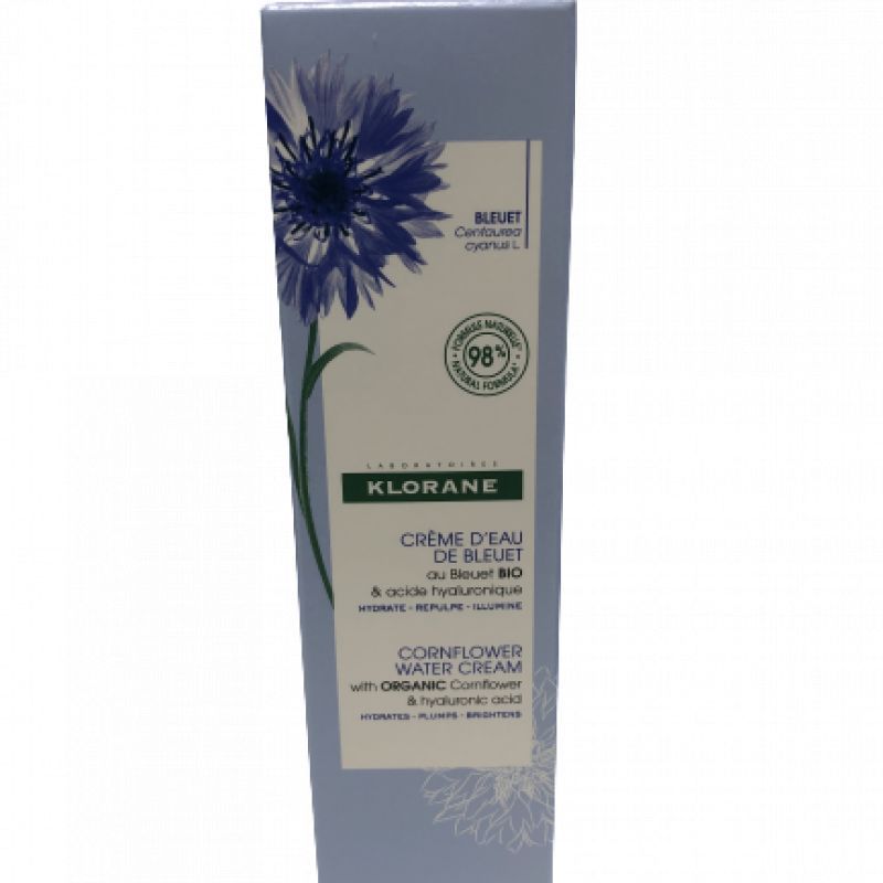 KLORANE BIO Cornflower &amp; HYALURONIC ACID gel-cream face and eyes 30 ml
