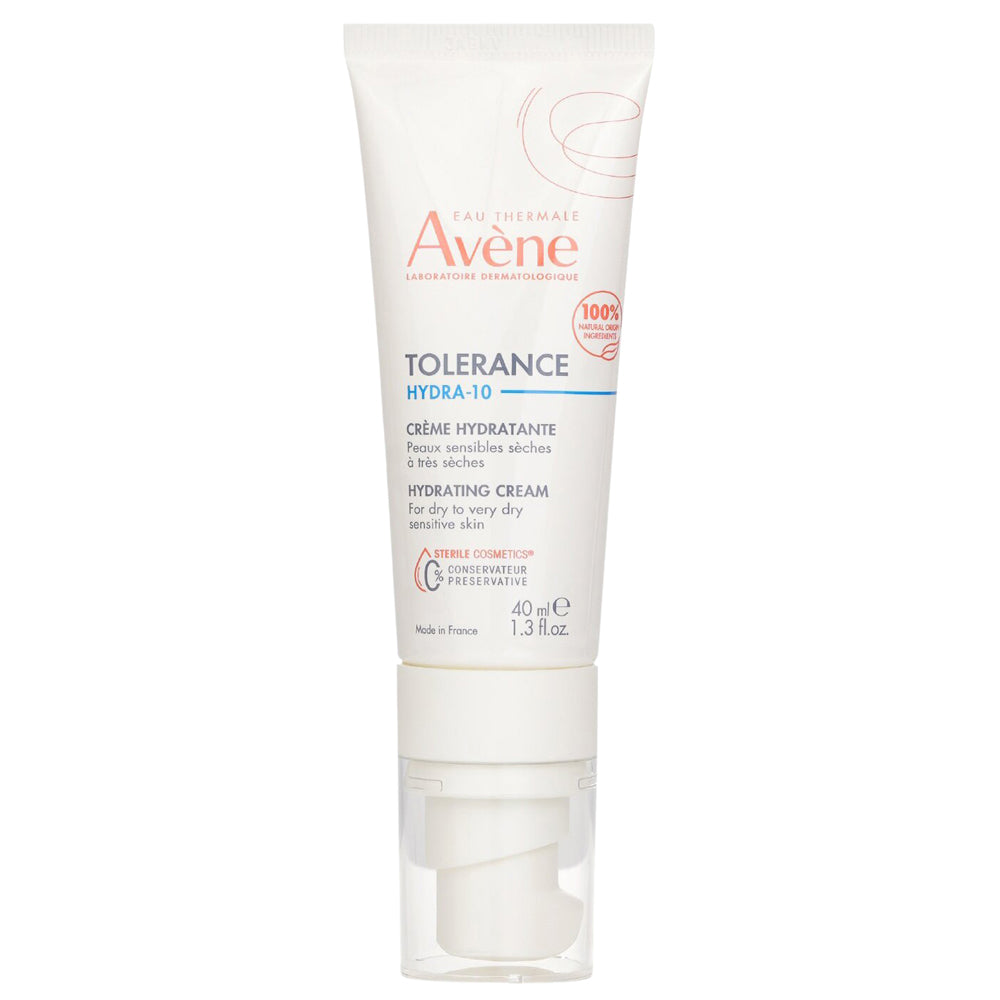 AVÈNE TOLERANCE HYDRA-10 crema hidratante 100% natural 40 ml