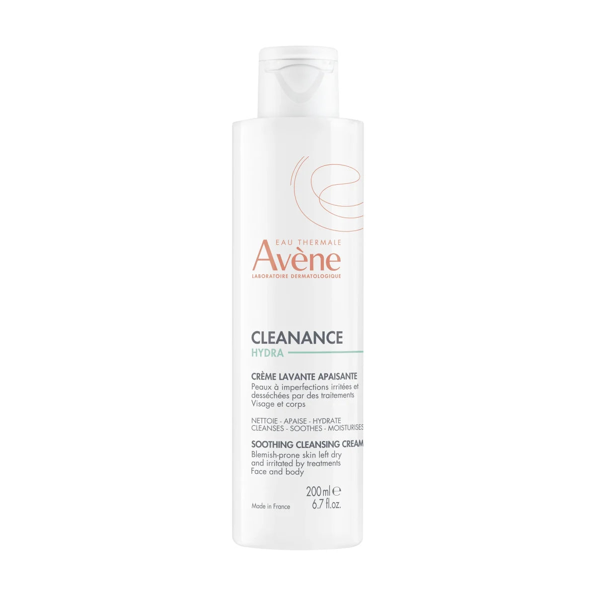 AVÈNE CLEANANCE HYDRA soothing cleansing cream 200 ml