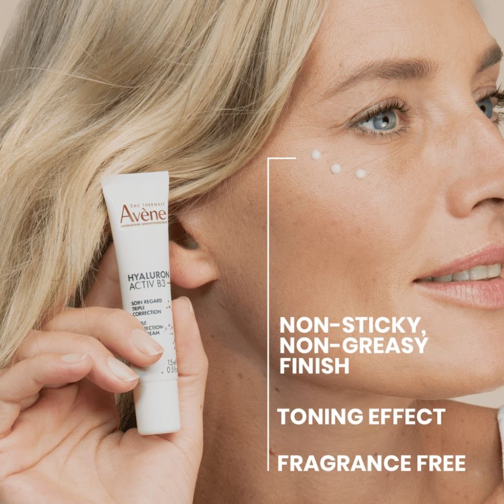 AVÈNE HYALURON ACTIV B3 triple correction eye care 15 ml