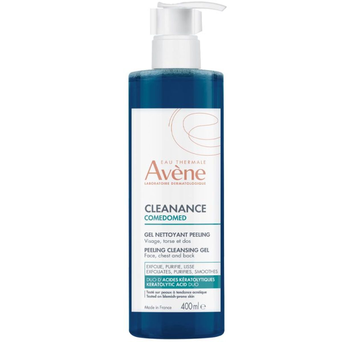 AVÈNE CLEANANCE COMEDOMED exfoliating cleansing gel 400 ml