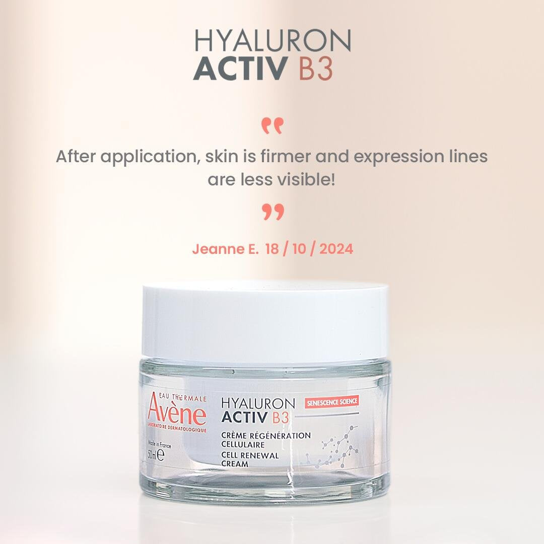 AVÈNE HYALURON ACTIV B3 cell regenerating cream 50 ml
