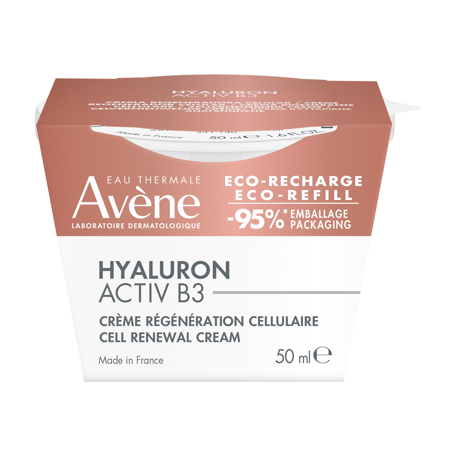 AVÈNE HYALURON ACTIV B3 cell regenerating cream refill 50 ml