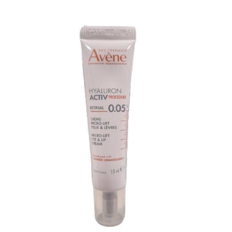 AVÈNE HYALURON ACTIV PROCEDURE micro-lift cream for eyes and lips 15 ml