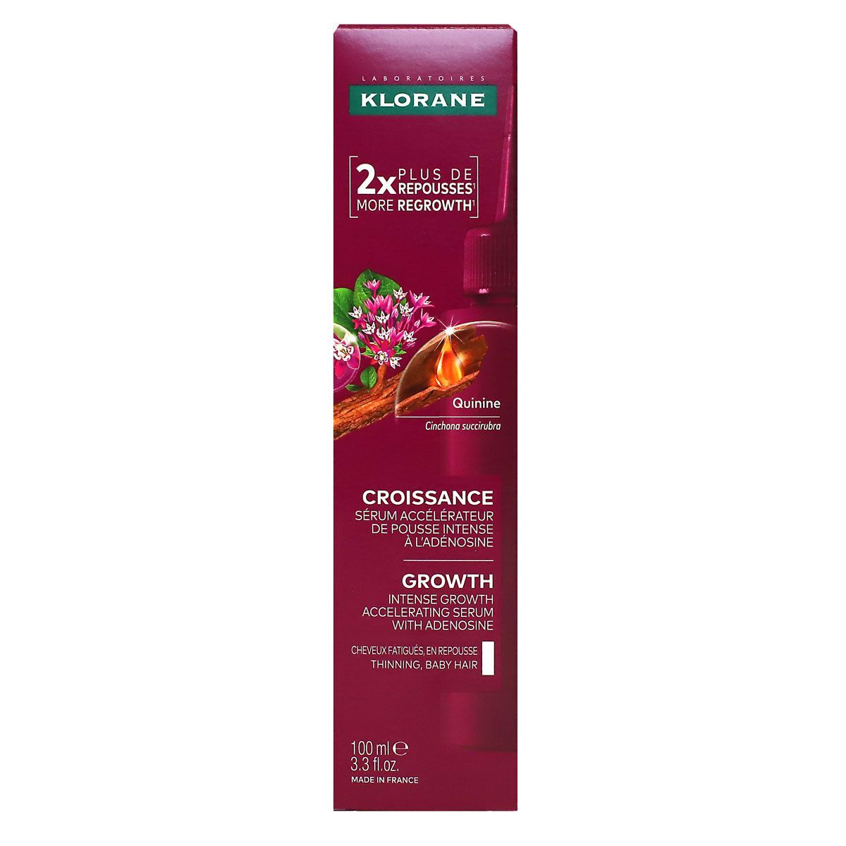 KLORANE GROWTH intensive growth accelerator serum 100 ml