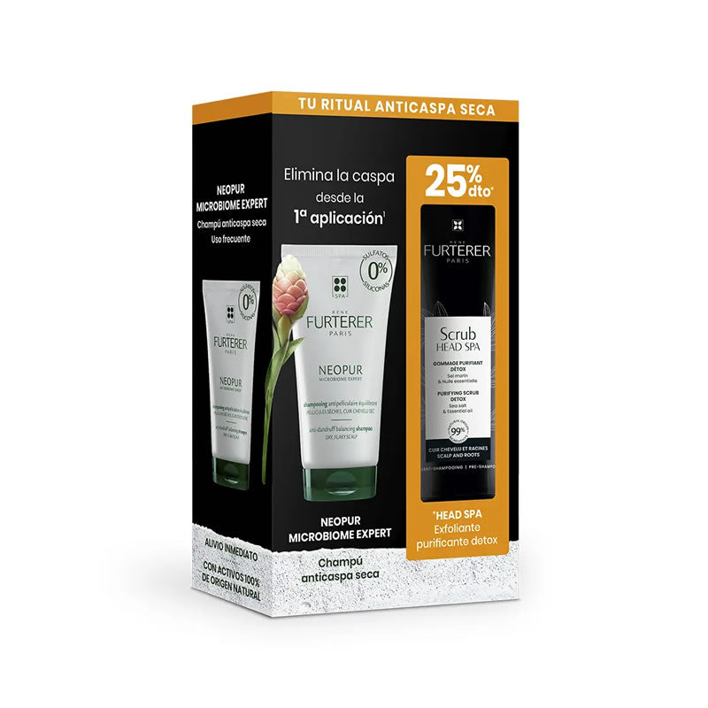 RENE FURTERER NEOPUR RITUAL ANTI-DRY DANDRUFF CASE 2 pcs