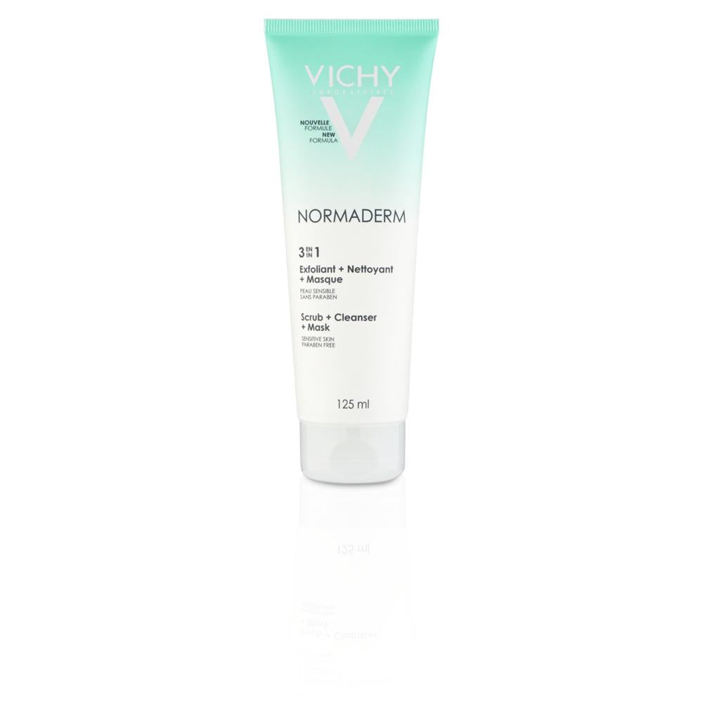 VICHY NORMADERM 3 IN 1 exfoliant, cleanser and mask 125 ml