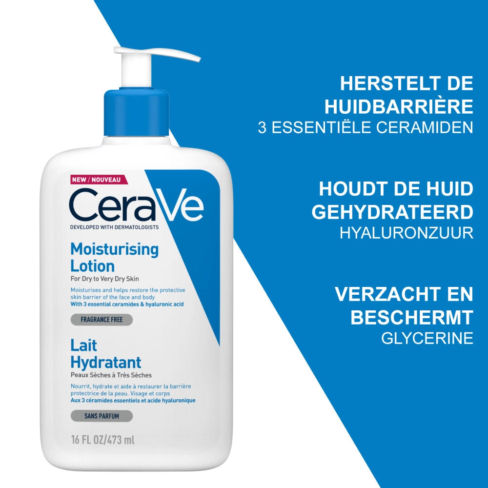 CERAVE MOISTURIZING LOTION dry to very dry skin 473 ml