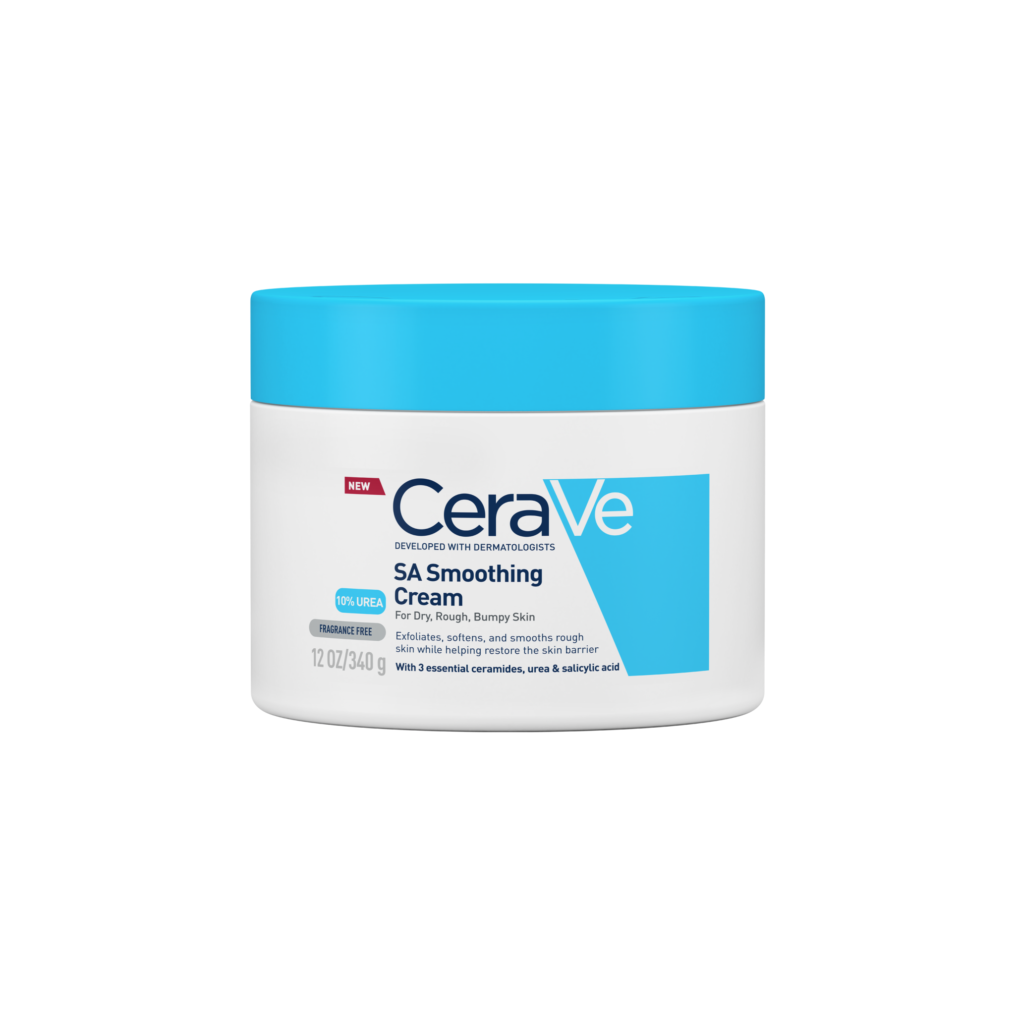 CERAVE SA SMOOTHING CREAM for dry, rough, bumpy skin 340 gr