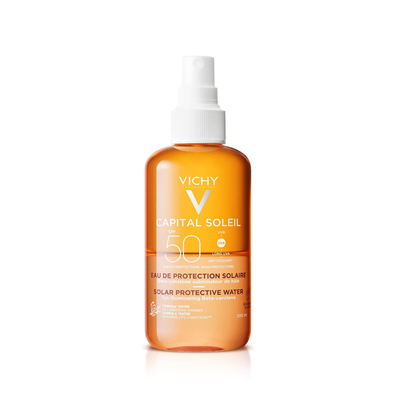 VICHY CAPITAL SOLEIL Luminosity Water SPF 50 200 ml