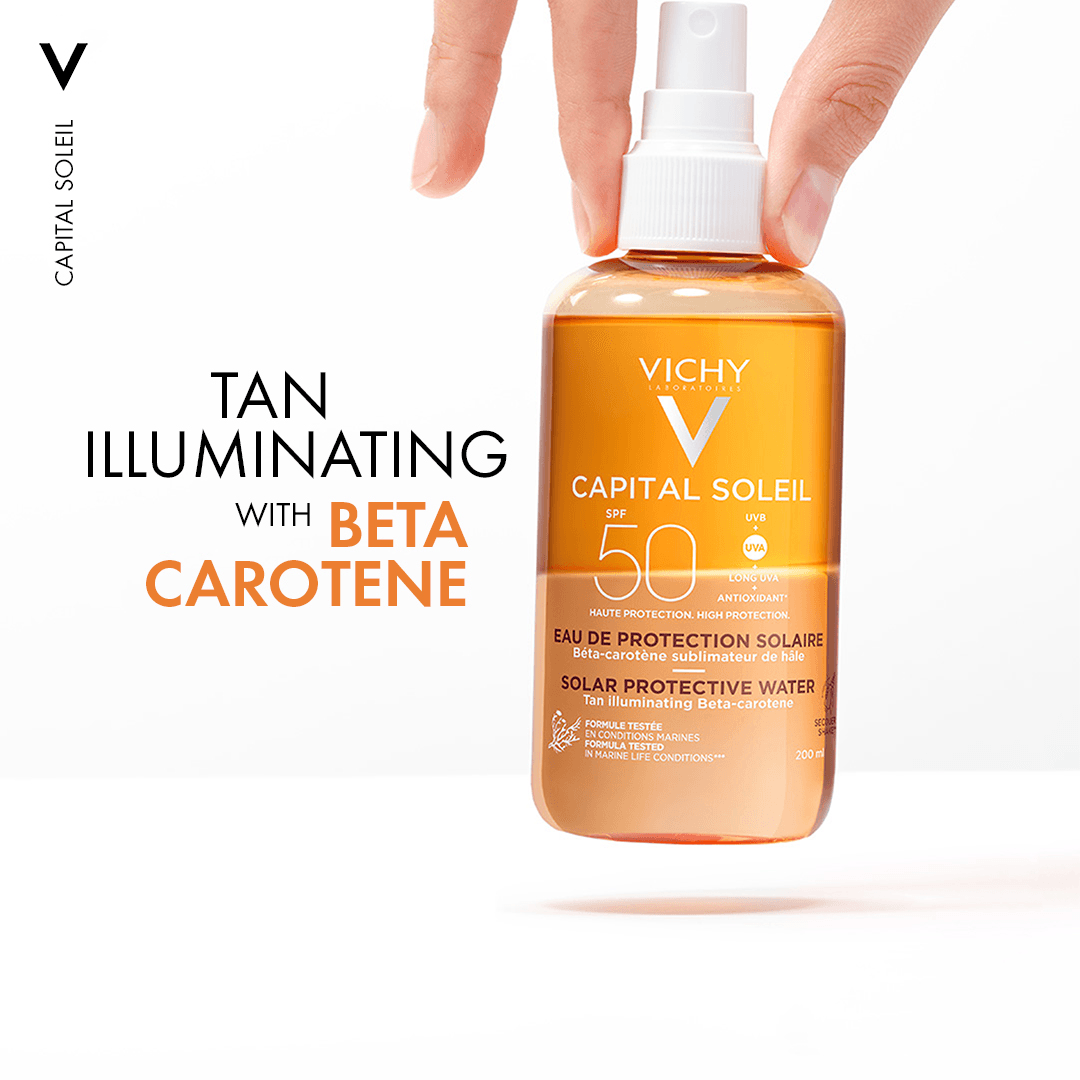VICHY CAPITAL SOLEIL Luminosity Water SPF 50 200 ml