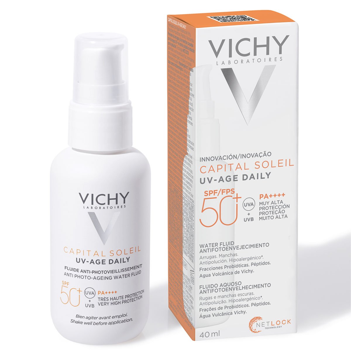VICHY CAPITAL SOLEIL UV AGE daily photoprotective fluid SPF50+ 40 ml