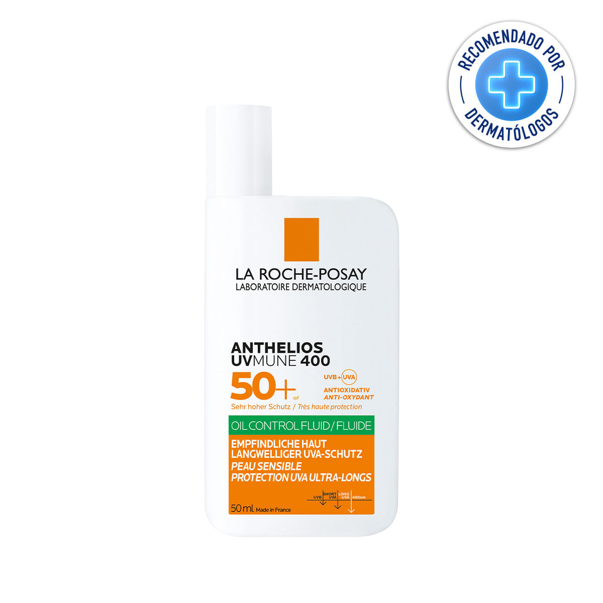 LA ROCHE POSAY ANTHELIOS UV-MUNE 400 OIL CONTROL fluid SPF50+ 50 ml