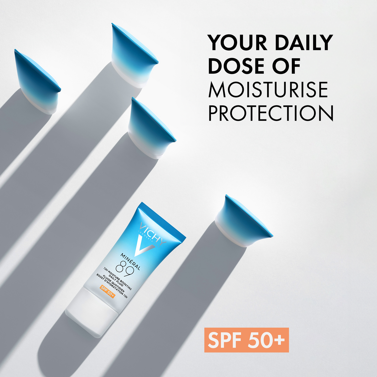 VICHY MINÉRAL 89 daily moisturizing fluid 72H SPF50+ 50 ml