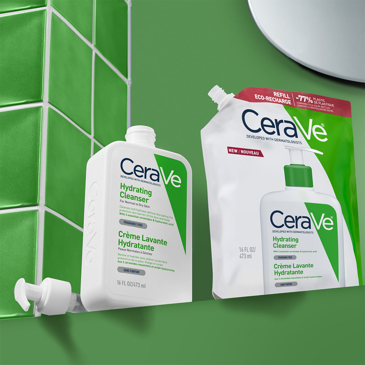 CERAVE Moisturizing cleansing gel refill 473 ml