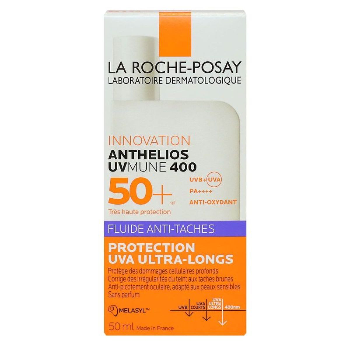 LA ROCHE POSAY ANTHELIOS UV-MUNE 400 anti-stain fluid SPF50+ 50 ml