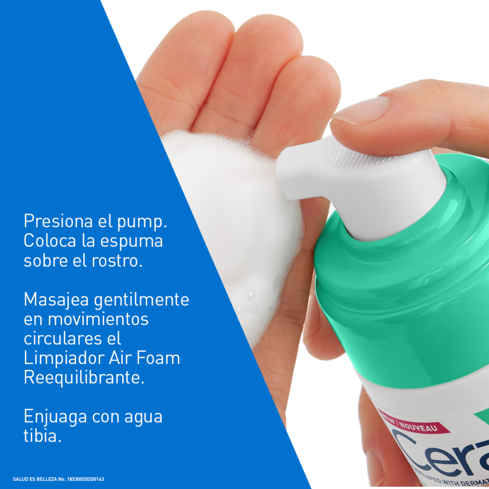 CERAVE Rebalancing air foam cleaner 148 ml