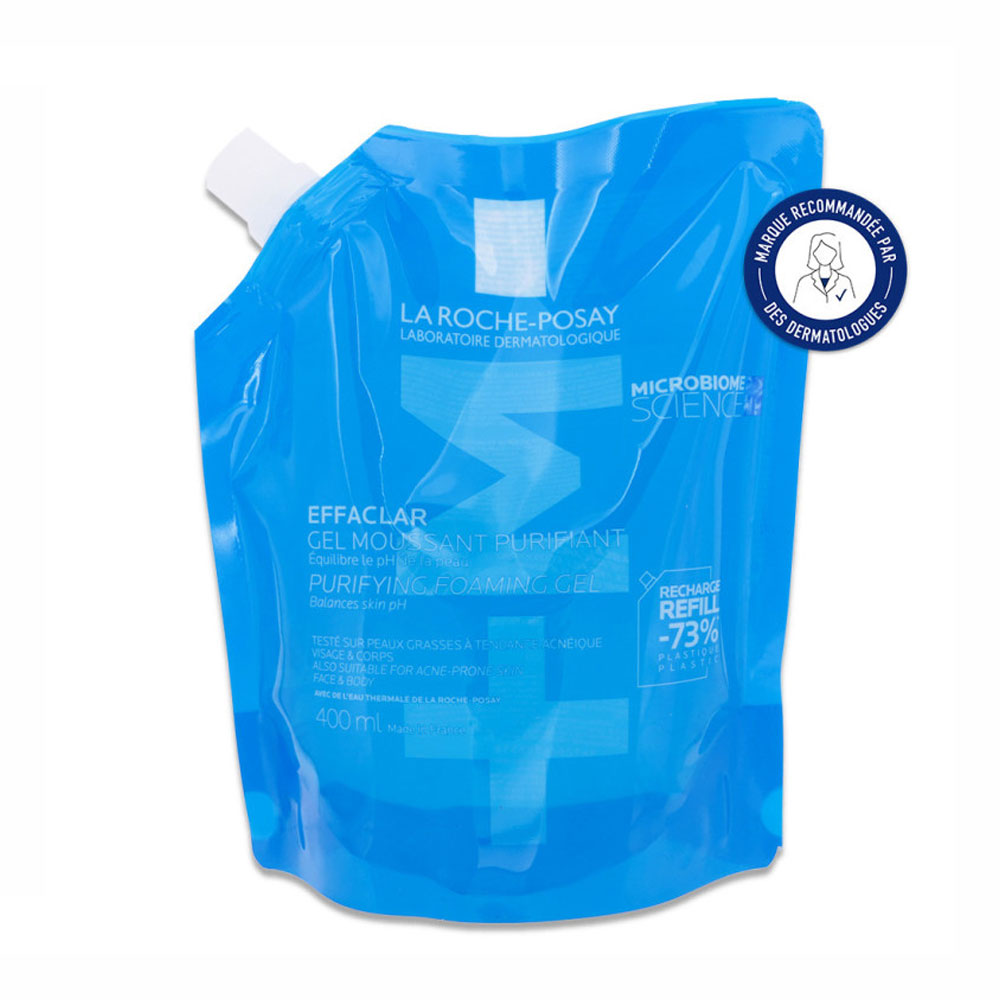 LA ROCHE POSAY EFFACLAR purifying foaming gel refill 400 ml