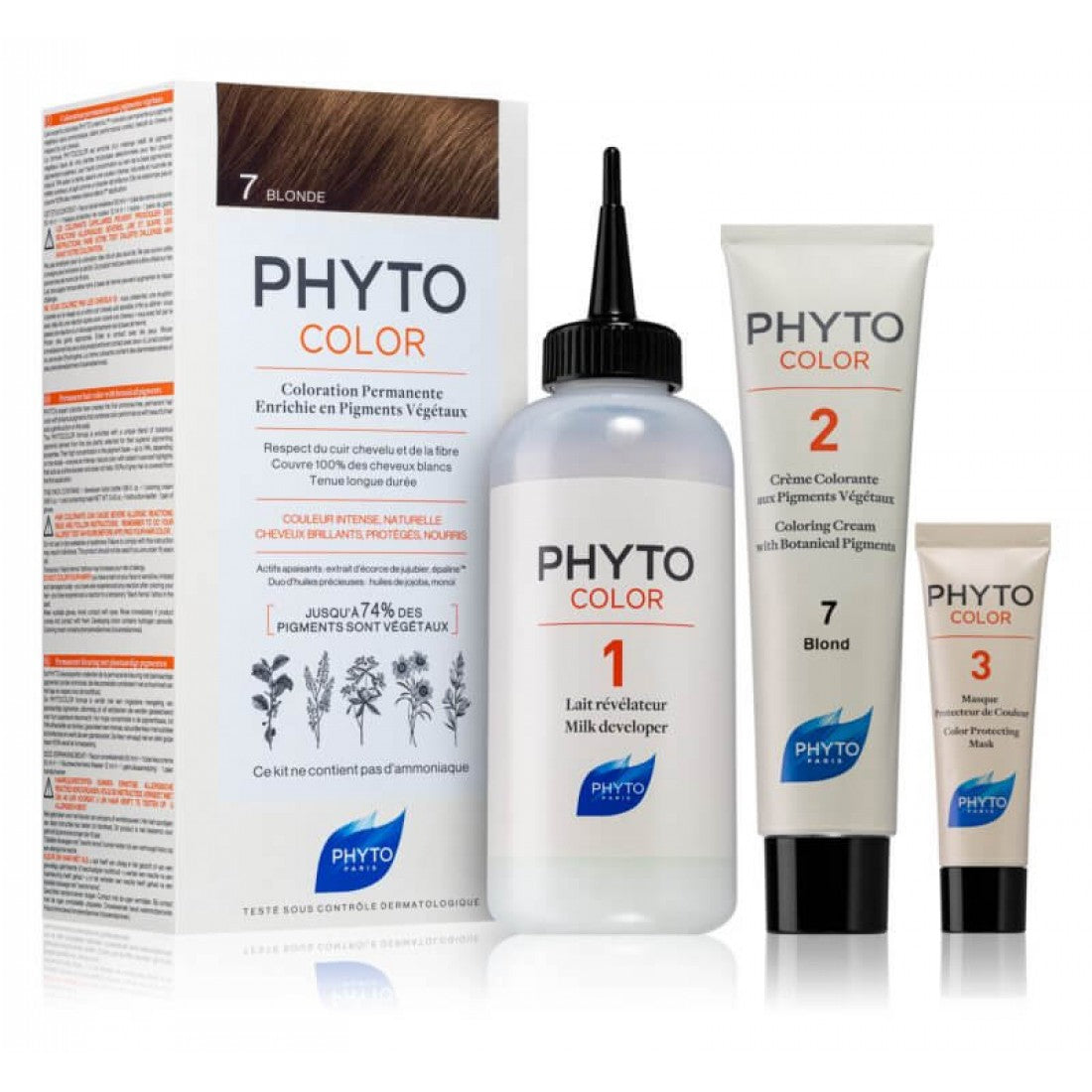 PHYTOCOLOR #7-rubio 4 u
