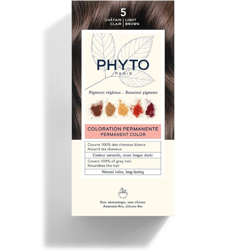 PHYTOCOLOR #5-castaño claro 4 u