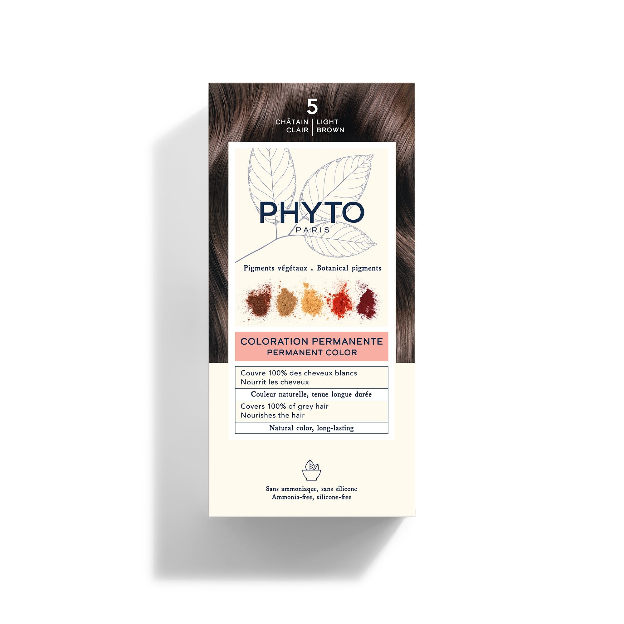 PHYTOCOLOR #5-castaño claro 4 u