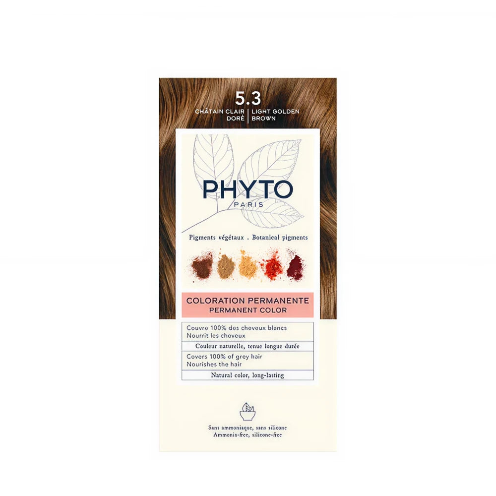 PHYTOCOLOR #5.3-castaño claro dorado 4 u