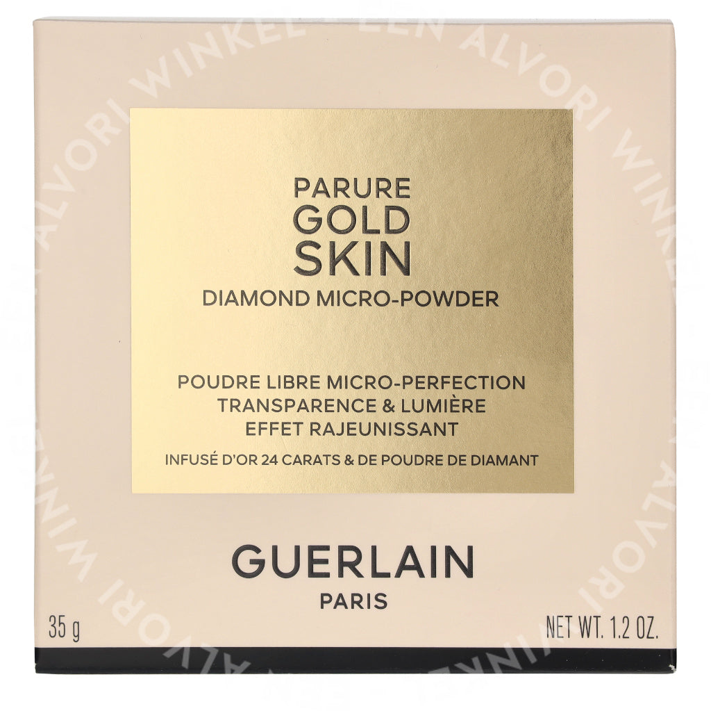 GUERLAIN PARURE GOLD SKIN Transparent and Luminous Micro-Perfection Loose Powder #01-Translucent 35 gr