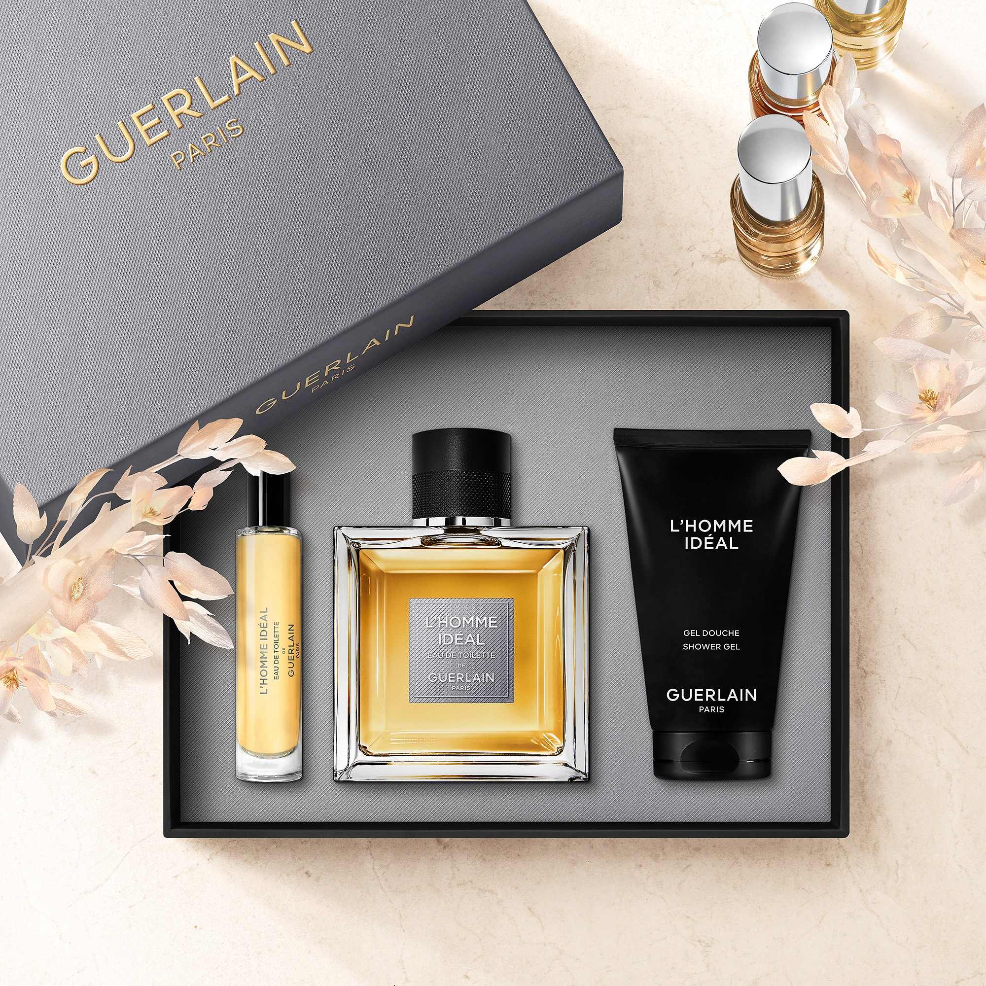 GUERLAIN L'HOMME IDEAL 2-piece case