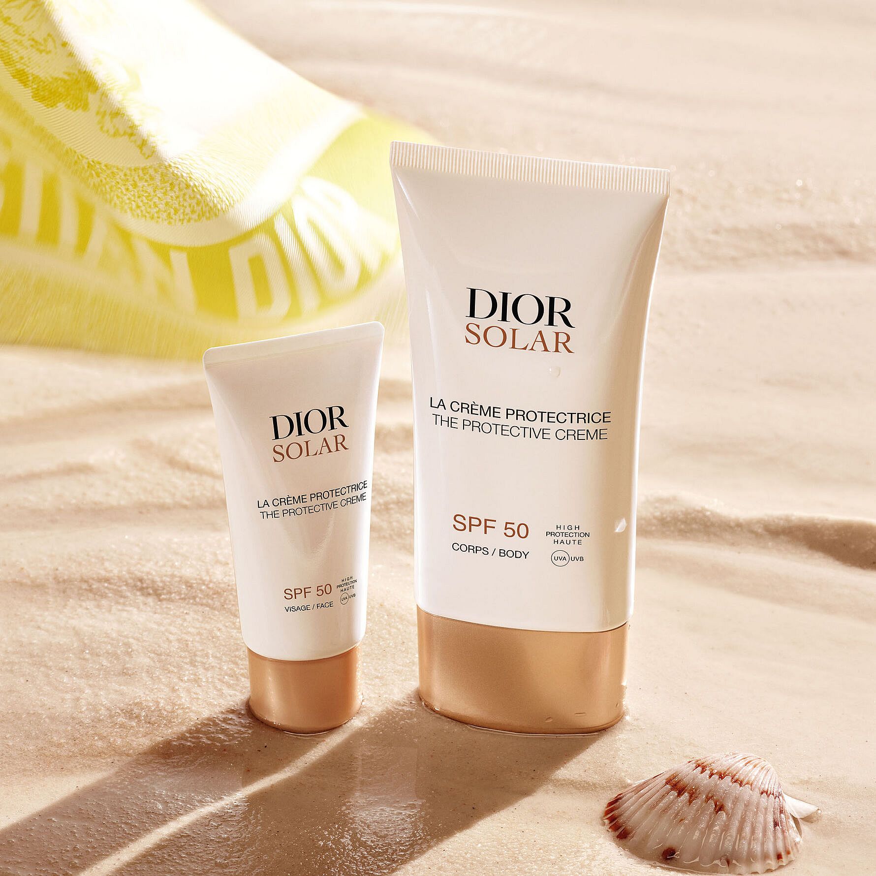 DIOR SOLAR protective body cream SPF50+ 150 ml