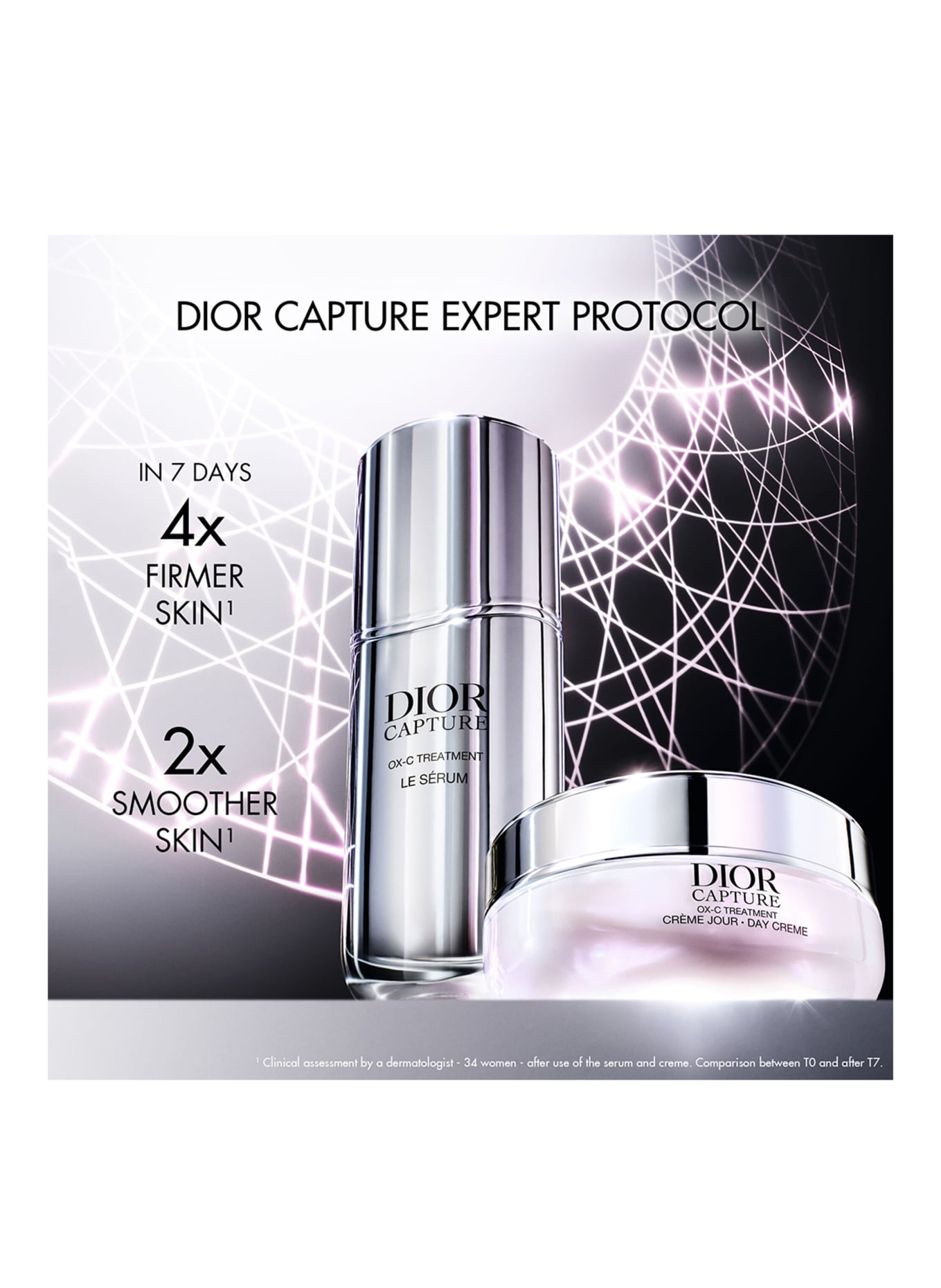DIOR CAPTURE ANTI-AGING SERUM SET OF 3