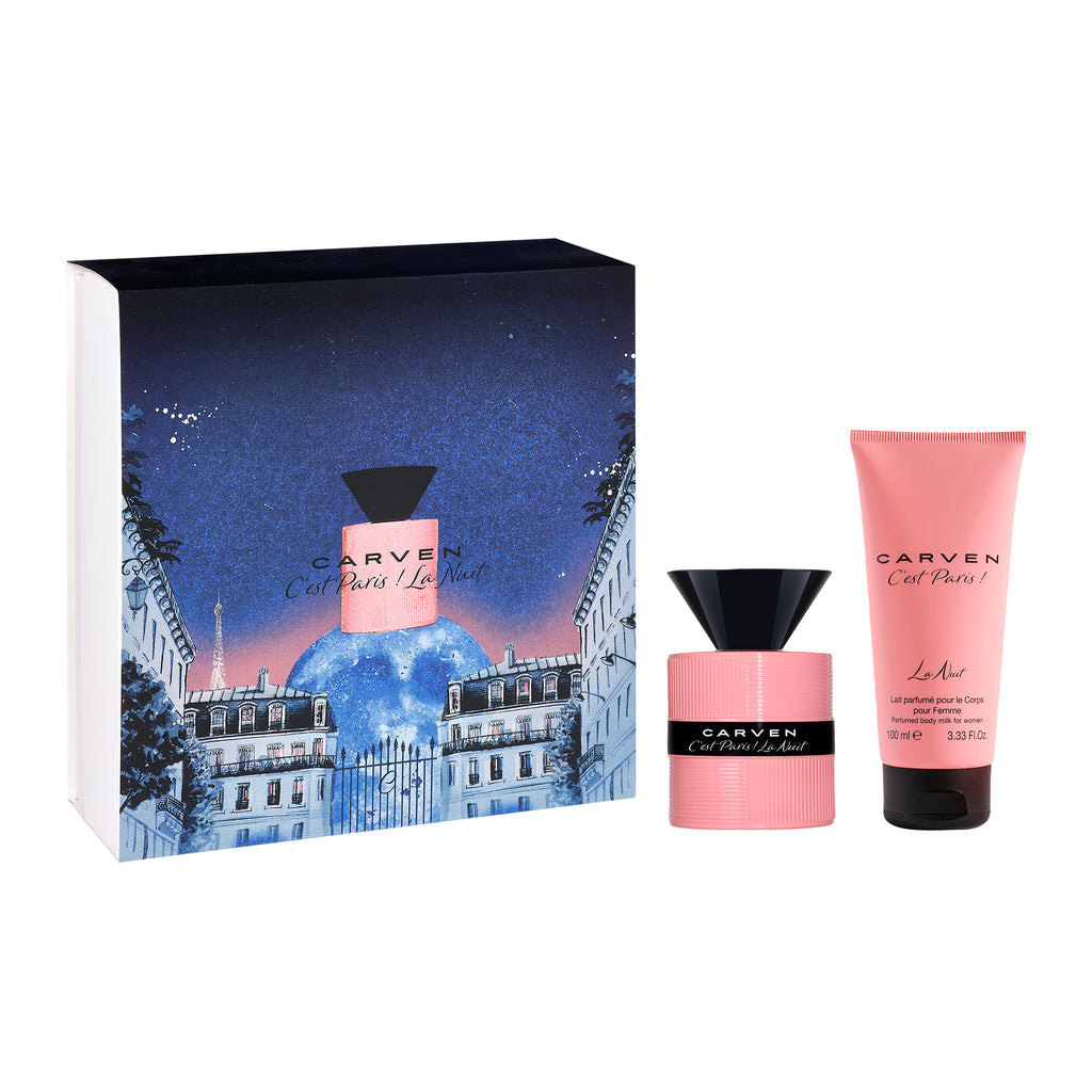 CARVEN C'EST PARIS LA NUIT FOR WOMEN CASE 2 pcs