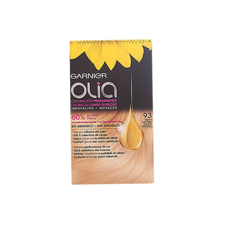 GARNIER OLIA Coloración Permanente #9,3 Rubio Muy claro Dorado 1 u