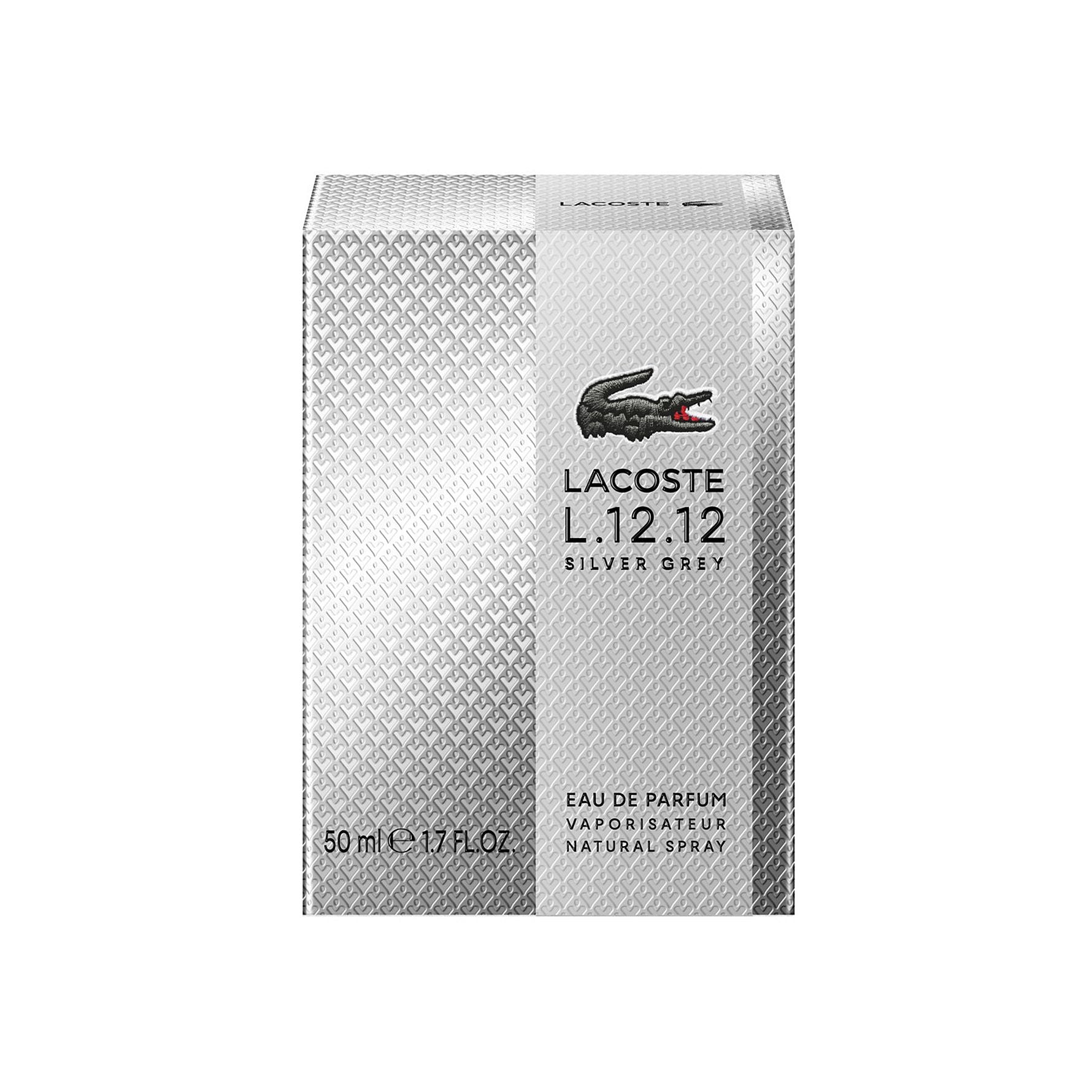 LACOSTE L.12.12 SILVER GRAY edp vapo 50 ml