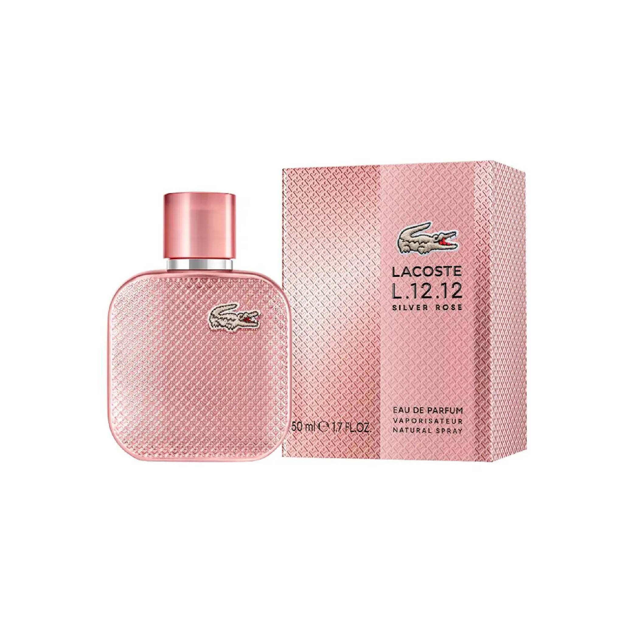 LACOSTE L.12.12 SILVER ROSE edp vapo 50 ml