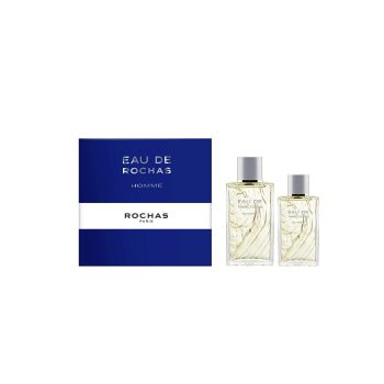 EAU DE ROCHAS HOMME CASE 2 pcs