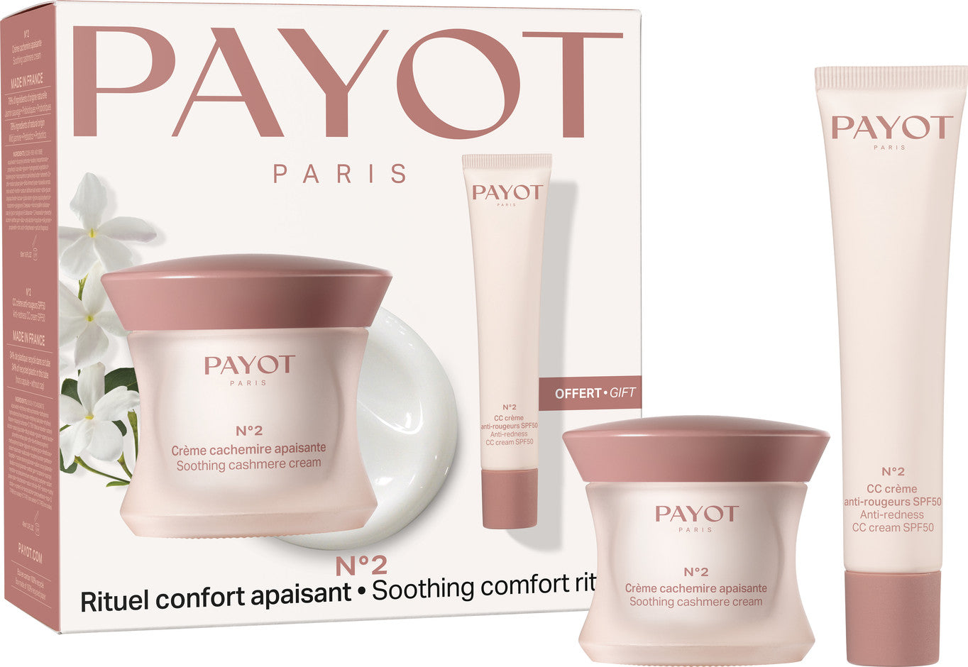 PAYOT Nº2 CRÈME NUAGE LANDSCAPING CASE 2 pcs