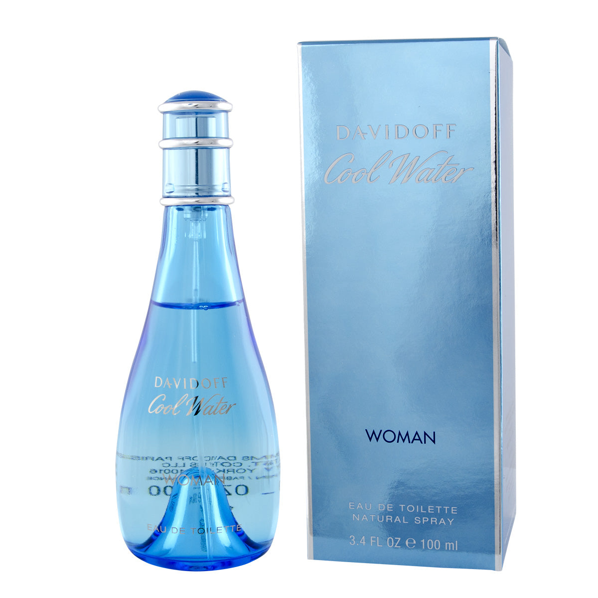 DAVIDOFF COOL WATER WOMAN eau de toilette spray 100 ml