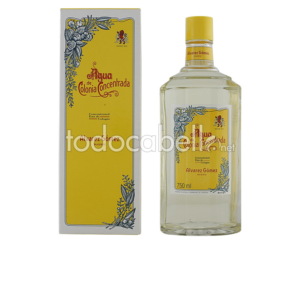 ALVAREZ GOMEZ AGUA DE COLONIA CONCENTRADA concentrated eau de cologne 750 ml