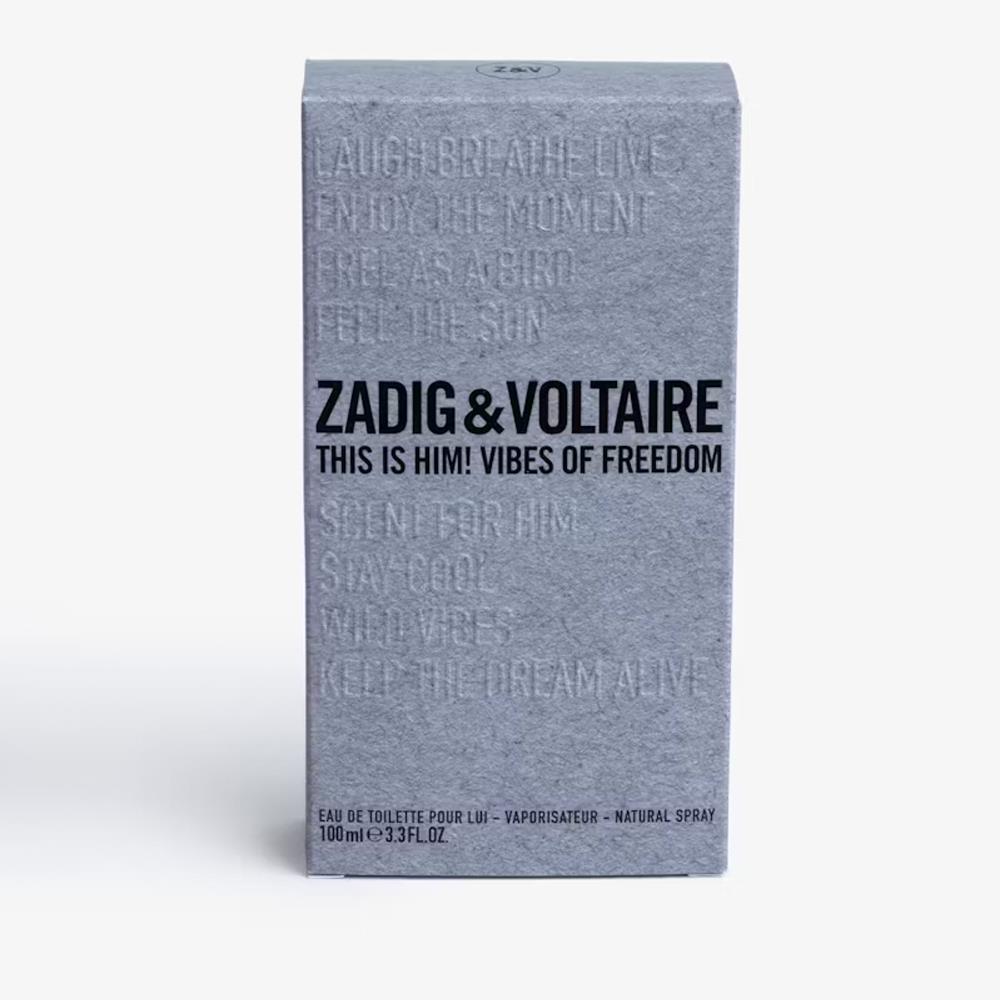 ZADIG & VOLTAIRE THIS IS HIM! vibes of freedom eau de toilette spray 100 ml