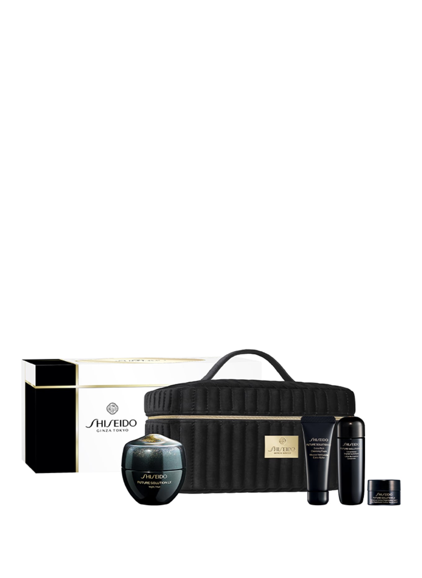 SHISEIDO FUTURE SOLUTION LX NIGHT CREAM 4-piece set