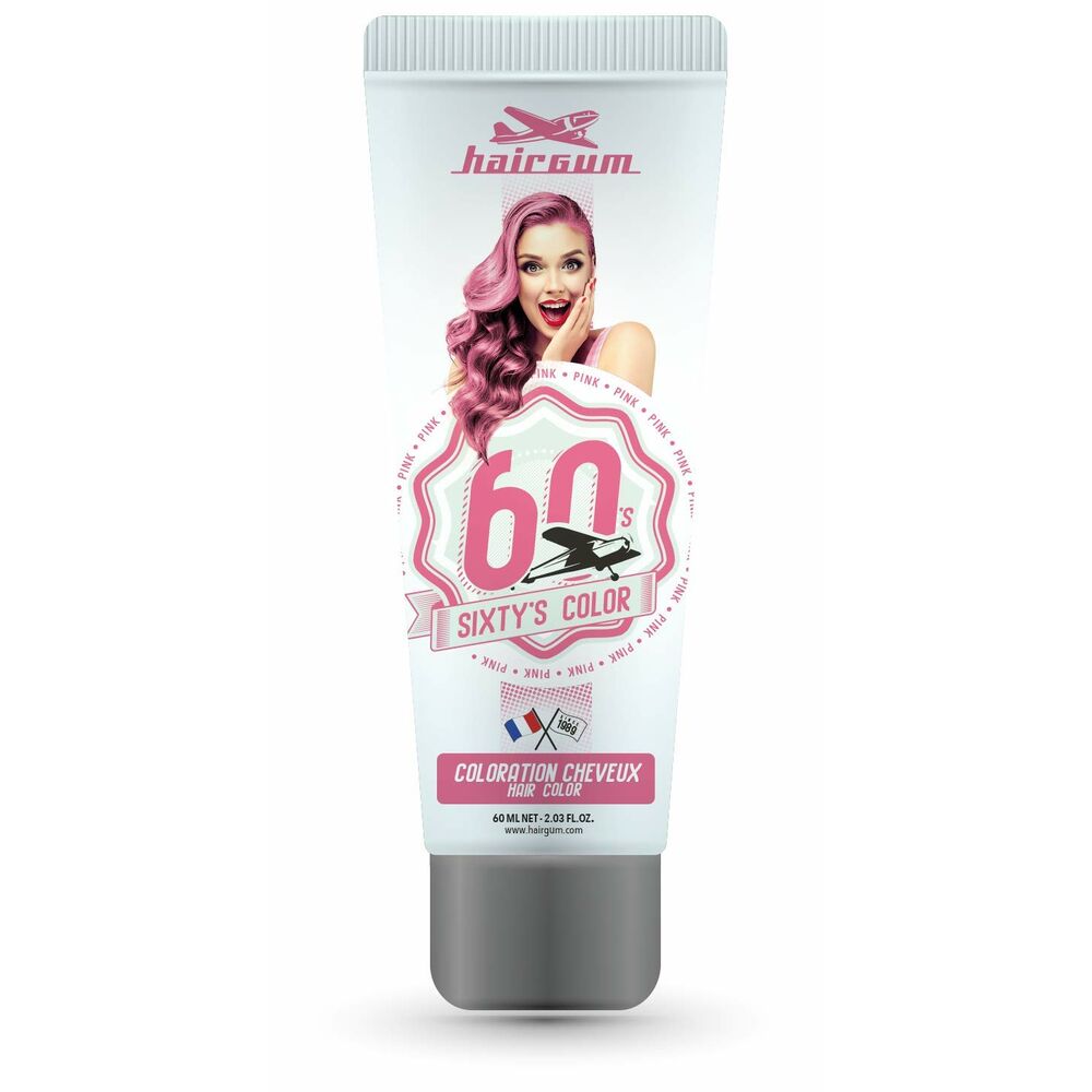 HAIRGUM SIXTY'S COLOR hair color #pink