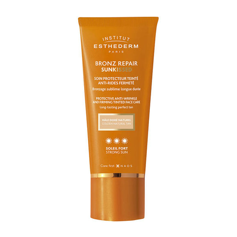 INSTITUT ESTHEDERM BRONZ REPAIR sunkissed strong sun anti-wrinkle facial cream with color 50 ml